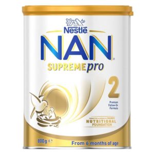 Nestle NAN SUPREMEpro 2 Premium Baby Follow-on Formula Powder, From 6 to 12 Months – 800g