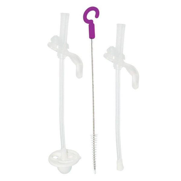 B.box Sippy Cup Replacement Straw and Cleaning Set New