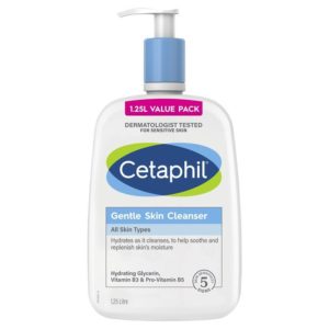 Cetaphil Gentle Skin Cleanser for Face & Body 1.0L