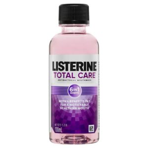 Listerine Total Care Antibacterial Mouthwash Clean Mint 100mL