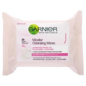 Garnier SkinActive Micellar Cleansing Wipes For All Skin Types 25 Pack