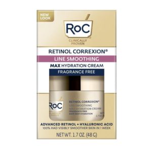 RoC Retinol Correxion Line Smoothing Max Hydration Cream Fragrance Free 48g