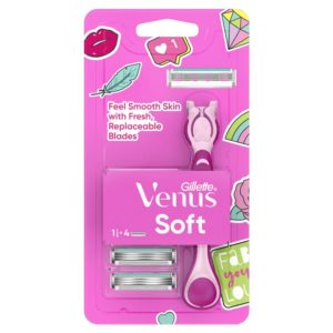 Gillette Simply Venus Hybrid Razor 4Up