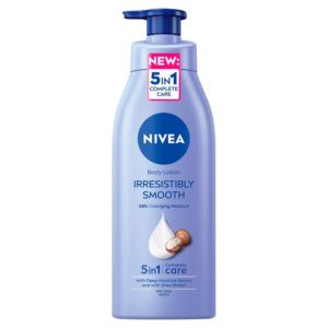 NIVEA Irresistibly Smooth Body Lotion Moisturiser 48H 400ml