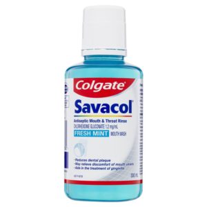 Colgate Savacol Mouthwash Fresh Mint 300mL