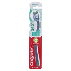 Colgate 360 Whole Mouth Clean Compact Head Toothbrush Medium