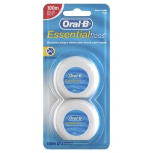 Oral B Essential Floss 2x50m