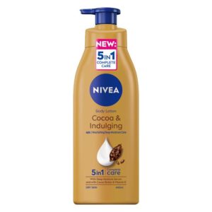 NIVEA Cocoa Butter Body Lotion Moisturiser 48H 400ml