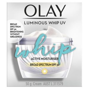 Olay Luminous Whip UV SPF Face Cream Moisturiser 50g