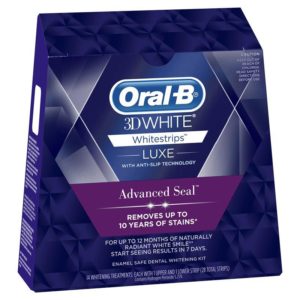Oral B 3D White Luxe Advanced Seal 14 Teeth Whitening Treatments
