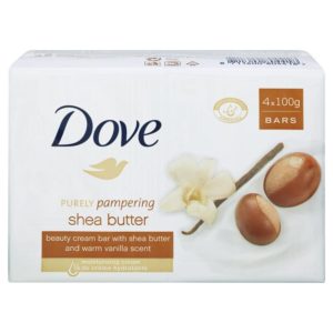 Dove Beauty Bar Shea Butter Vanilla 2x100g