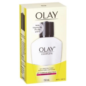 Olay Complete UV Protection Moisturiser Lotion Normal/Dry SPF15 150mL
