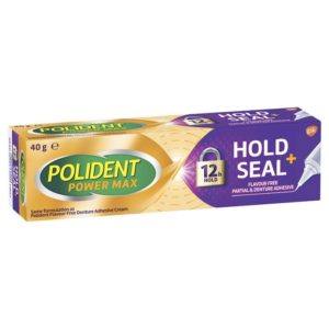 Polident MAX SEAL Denture Adhesive Cream 40g