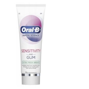 Oral B Toothpaste Sensitivity and Gum Extra Fresh Breath 90g