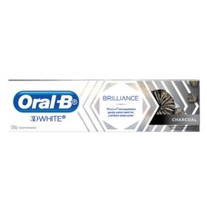 Oral B Toothpaste 3D White Brilliance Charcoal 120g