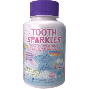 Jack N Jill Tooth Sparkles 60 Chewable Tablets