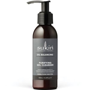 Sukin Oil Balancing Plus Charcoal Purifying Gel Cleanser 125ml