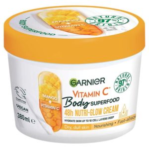 Garnier Body Superfood Mango & Vitamin C Nutri- Glow Cream 380ml