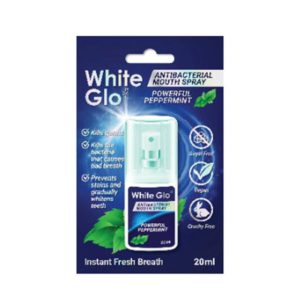 White Glo Fresh Breath Mouth Spray Peppermint 20ml
