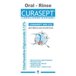 Curasept Rinse 200ml 0.12% Chlorhexidine 200ml