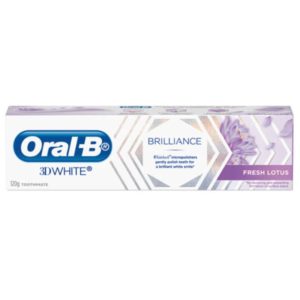Oral B Toothpaste 3D White Brilliance Fresh Lotus 120g