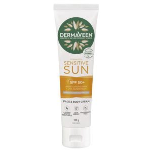 Dermaveen Sensitive Sun SPF 50+ Moisturising Face & Body Cream 100g