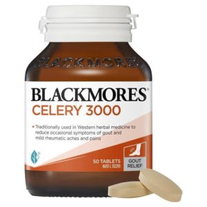 Blackmores Celery 3000mg Mild Ache Relief 50 Tablets
