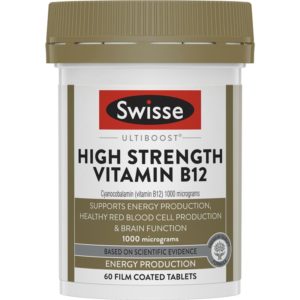 Swisse Vitamin B12 60 Tablets