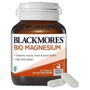 Blackmores Bio Magnesium Muscle Health Vitamin 50 Tablets