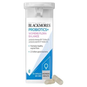 Blackmores Probiotics+ Women's Flora Balance Vitamin 30 Capsules