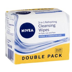 Nivea Visage Daily Essentials Refreshing Facial Wipes 25 Twin Pack