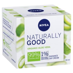 NIVEA Naturally Good Radiance Face Moisturiser Cream 50ml