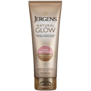 Jergens Natural Glow Daily Moisturiser Medium To Deep Skin Tones 221ml