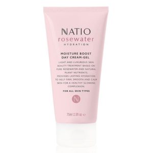 Natio Rosewater Hydration Moisture Boost Day Cream Gel 75ml Online Only