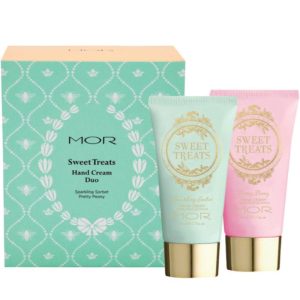 MOR Corresponedence Sweet Treats Perfect Pair Hand Cream Duo Sparkling Sorbet 50ml & Pretty Peony 50ml