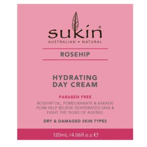 Sukin Rosehip Hydrating Day Cream 120ml