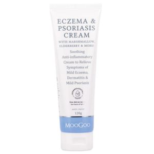MooGoo Eczema & Psoriasis Cream With Marshmallow & Elderberry 120g
