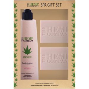 The Hemp Company Pink Pomelo Spa Gift Set