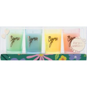Byron Home Mini Candles 4 Pack
