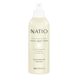 Natio Rosewater and Chamomile Gentle Skin Toner Face Mist 200ml