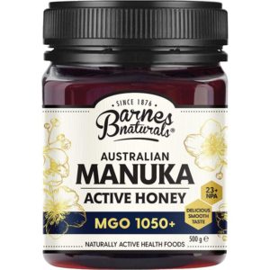 Barnes Naturals Australian Manuka Honey MGO 1050+ 500g