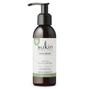 Sukin Skin Relief Facial Moisturiser 125ml Pump