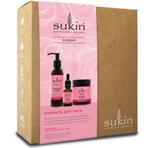 Sukin Rosehip Hydrate 3 Step Gift Set