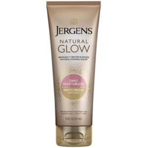 Jergens Natural Glow Daily Moisturiser Fair to Medium Skin Tones 221ml