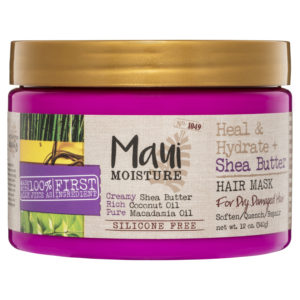 Maui Moisture Heal & Hydrate + Shea Butter Hair Mask For Dry & Damaged Hair 340g
