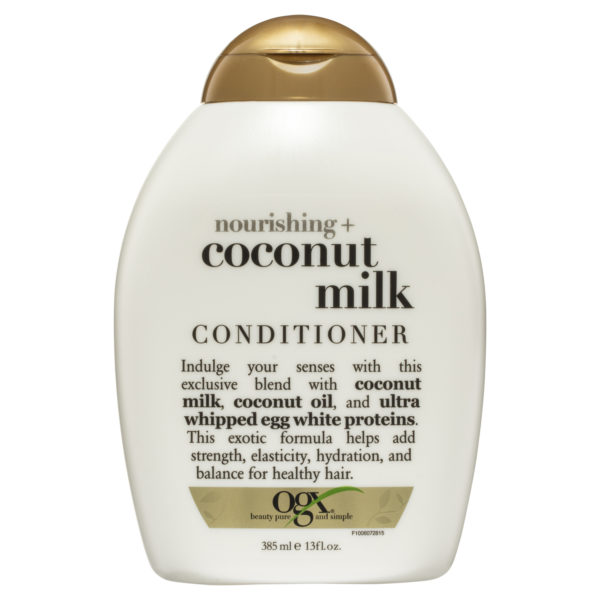 Ogx Nourishing + Hydrating Coconut Milk Conditioner For Dry Hair 385mL