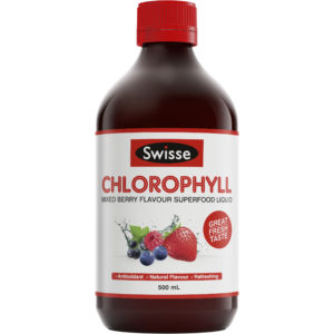 Swisse Chlorophyll Mixed Berry Flavour Superfood Liquid 500mL