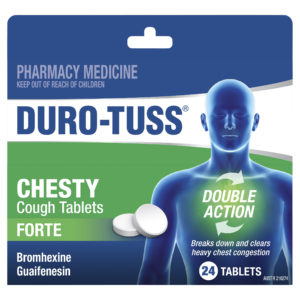 DuroTuss Chesty Forte Cough Tablets 24 pack