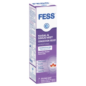 FESS Nasal & Sinus Mist Congestion Relief Original 100mL