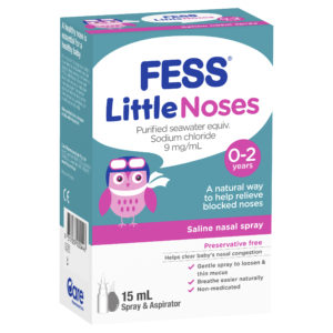 FESS Little Noses Nasal Spray + Aspirator
